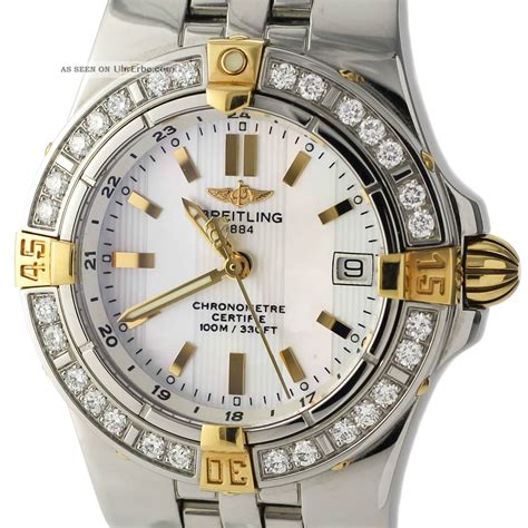 breitling uhr damen grün